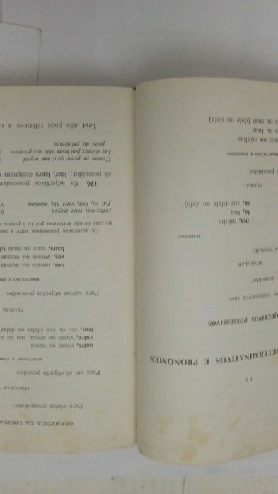 gramatica da lingua portuguesa ano 1964