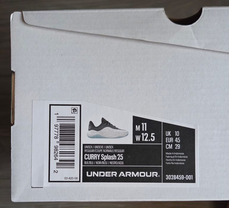 Under Armour Curry Splash 25 roz. 45