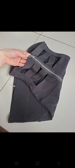 Sukienka mała czarna Asos xxs drobna krótka mini