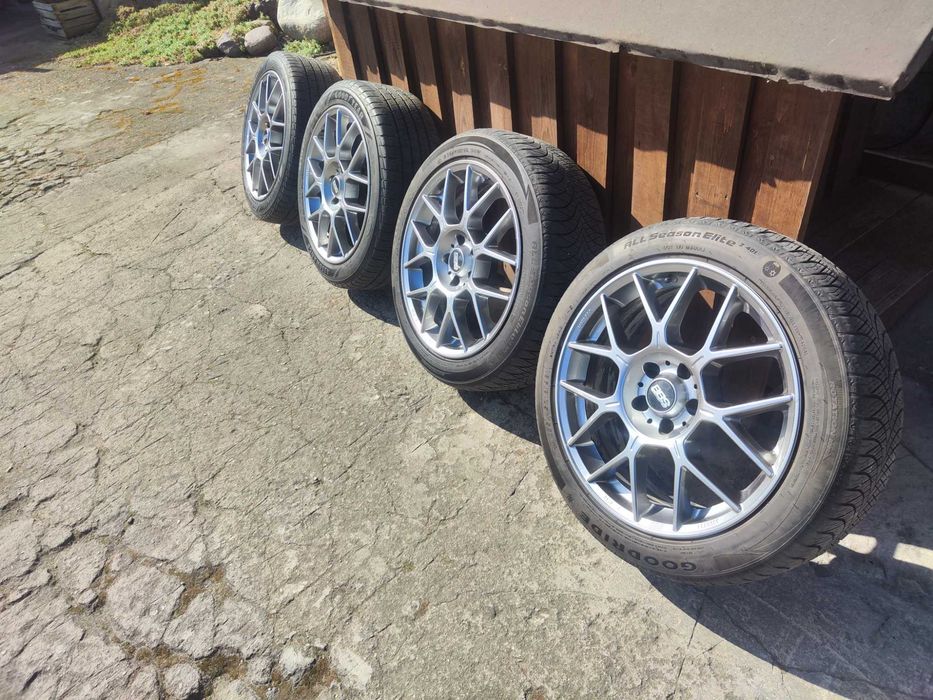 Alufelgi 18" BBS XR 5x112 z oponami Audi Mercedes