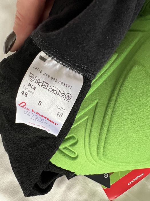 Loffler ciepłe leginsy rowerowe