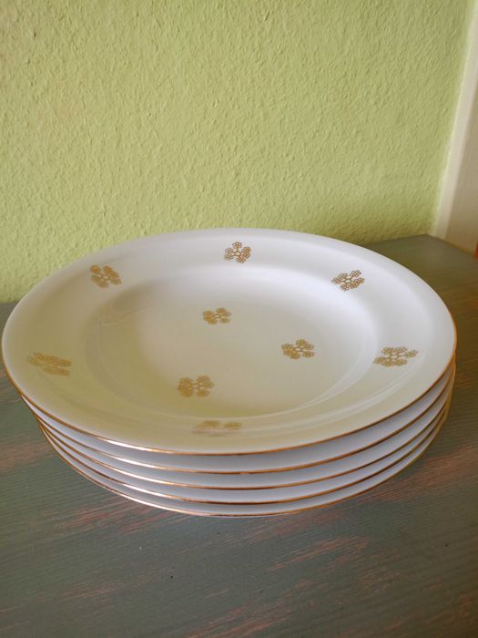 Serwis stołowy porcelanowy vintage. Chodzież.