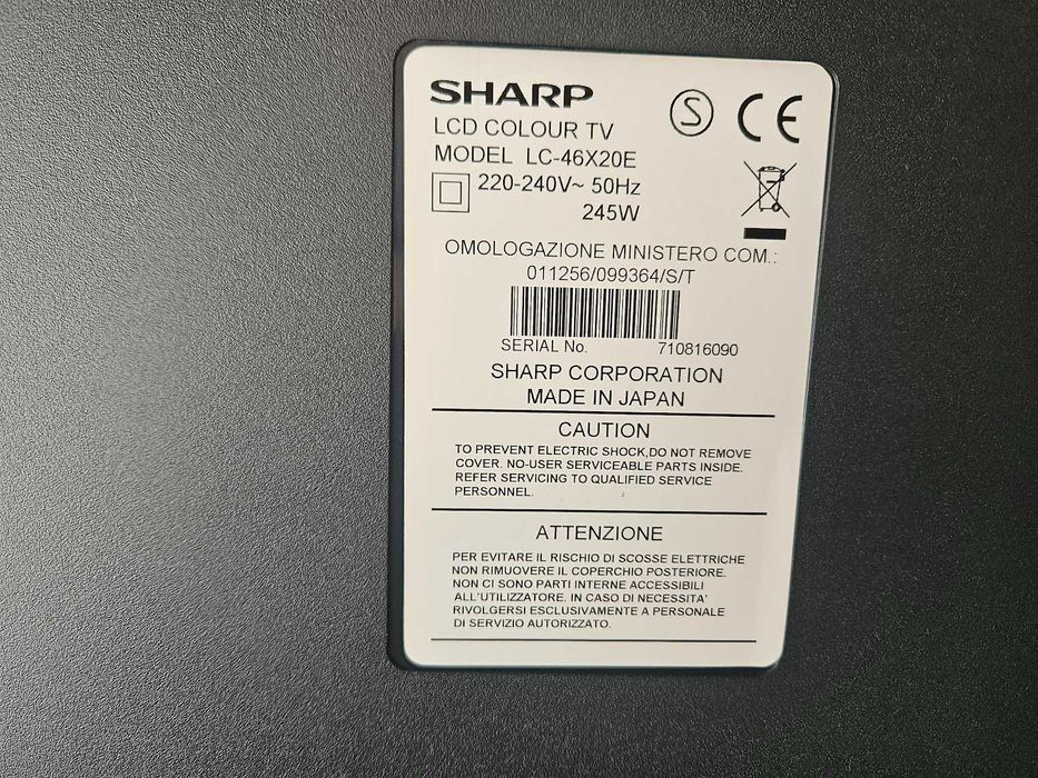 Телевизор LCD Sharp LC-46X20E, б/у