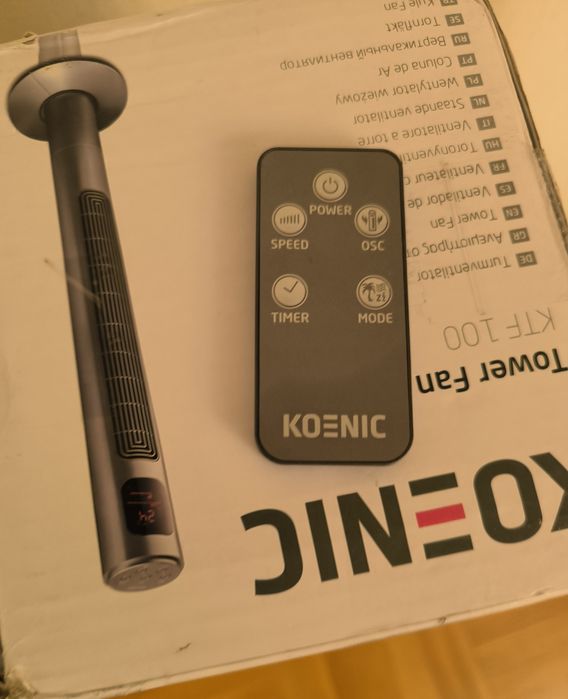 Вентилятор башенный напольный KOENIC