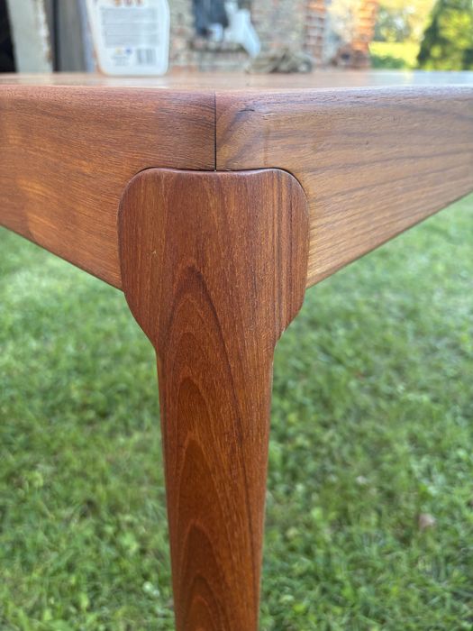 Tekowy duński stół Bramin mid century, vintage design