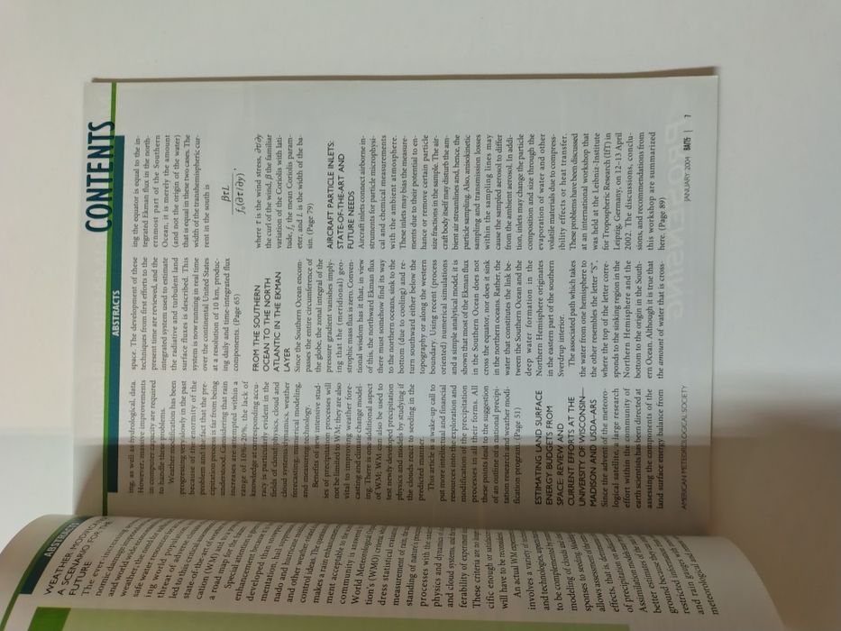 BAMS - Bulletin of The American meteorological society