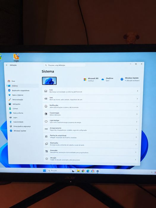 Computador de secretária