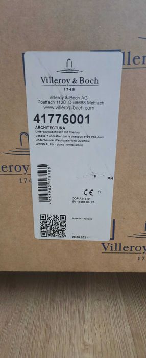 Villeroy & Boch Architectura Umywalka podblatowa 54x34 cm