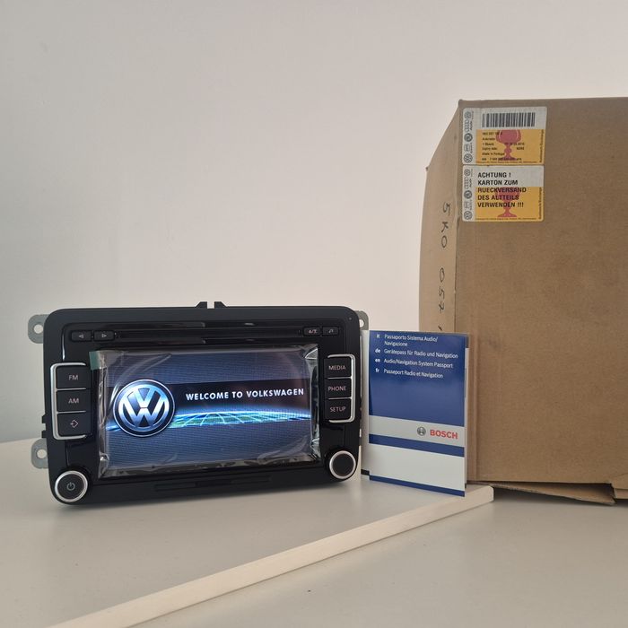 Fabrycznie NOWE radio VW RCD 510 Bosch Golf Passat Tiguan Eos Touran