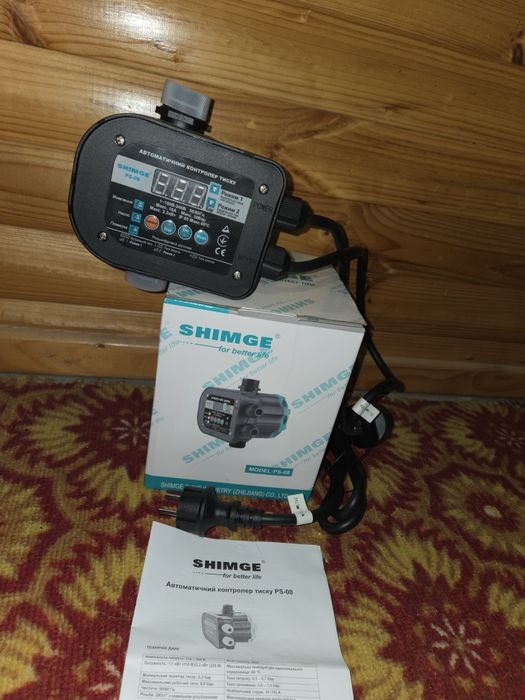 продам повністю новий автоматичний контролер тиску SHIMGE PS-08 
максимум 8 бар, 2.2 кіловатта
ціна 2500 грн, пишіть в особисті