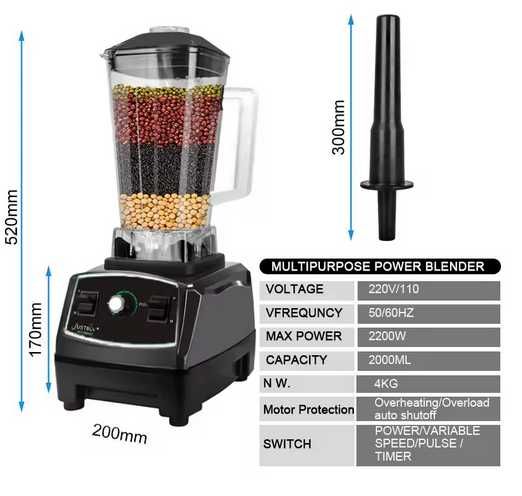 Profesjonalny blender 2200W REZERWACJA