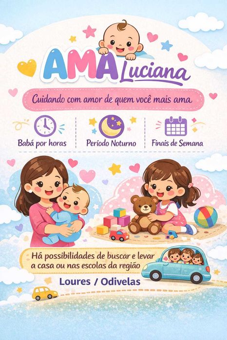 Ama Luciana, Carinhosa e prestativa