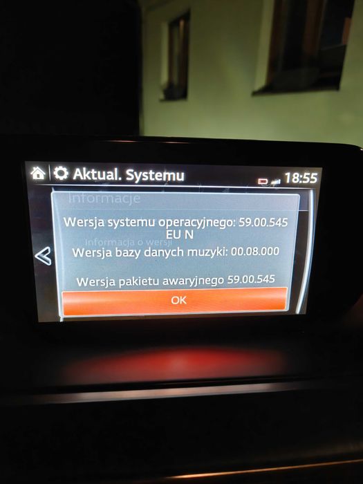 Wyświetlacz Mazda 6 GJ LIFT 2016