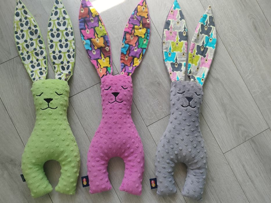 Króliki   maskotki 3 szt / La millou