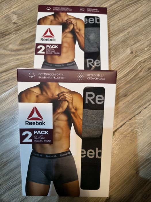Bokserki męskie Reebok xl 2pak x2 komplety