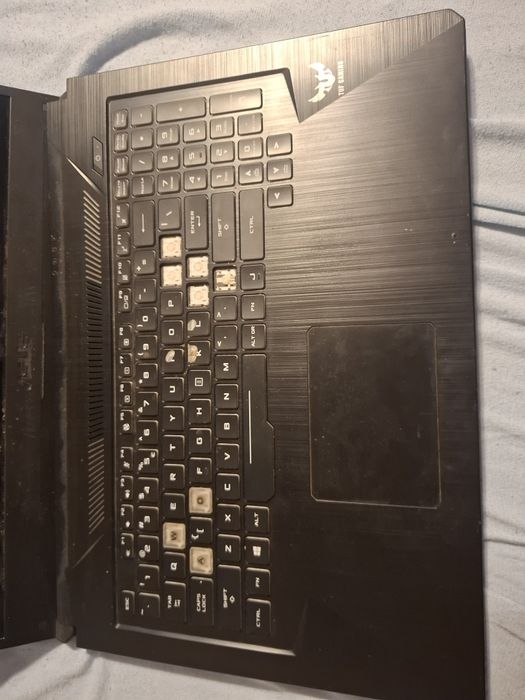 Uszkodzony laptop asus gaming tuf