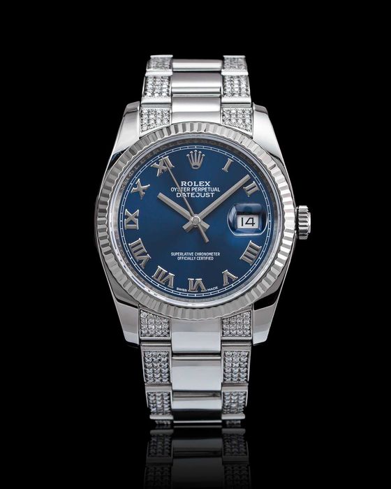 Zegarek Rolex Datejust 36mm z diamentami
