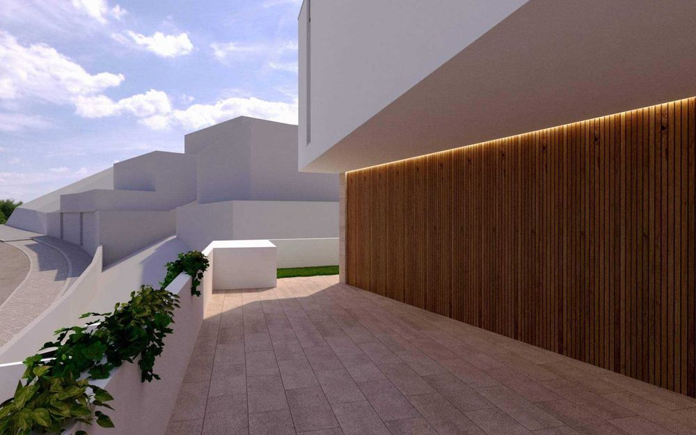 Terreno com projecto aprovado para construção de moradia de luxo