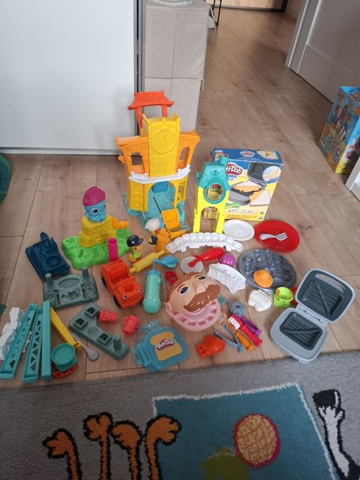 Play Doh dentysta,  toster,  miasto,  ośmiornica