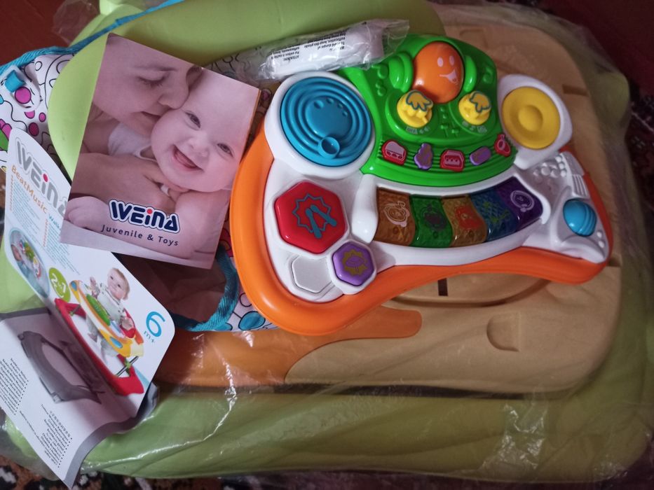 Ходунки детские складывающиеся Weina Музыкальный центр