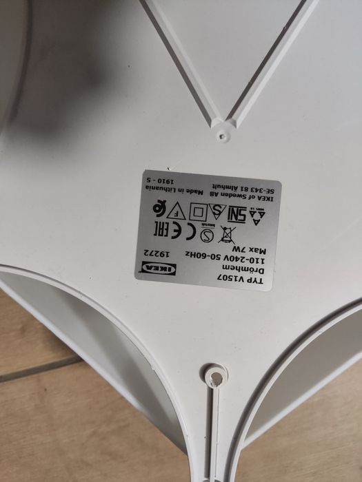 Lampki domek Ikea 2 szt
