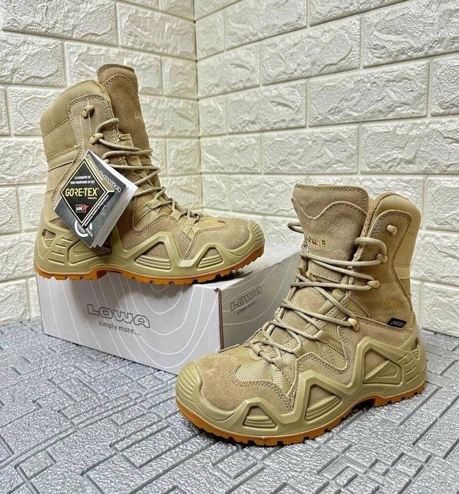 Військові трекінгові черевики Лова Високі боти Lowa Zephyr GTX® Hi TF