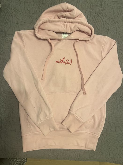 Bluza bawełniana różowa miło(ść)