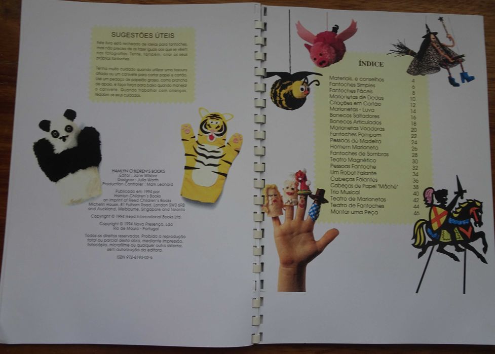 Trabalhos Com Fantoches (Artes Criativas)