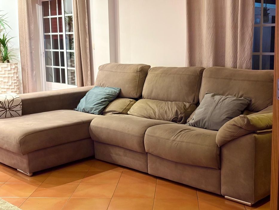 Sofá elétrico com chess long