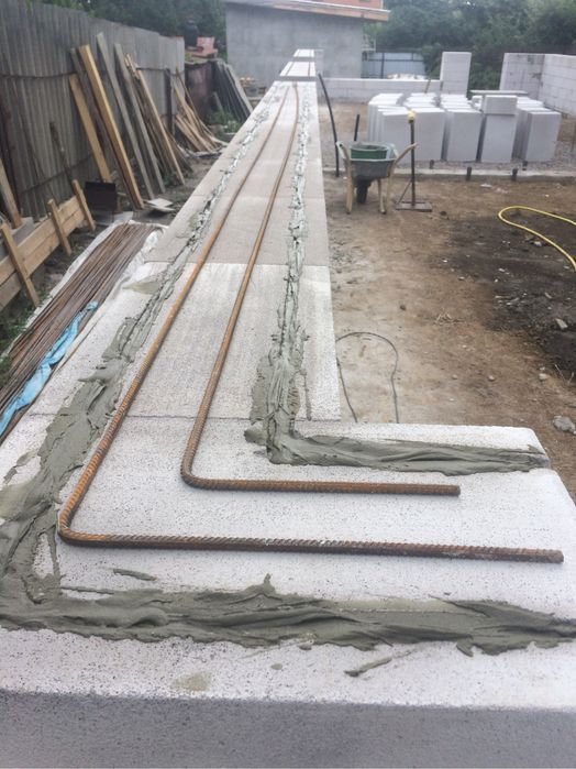 Кладка газоблоку шлакоблоку