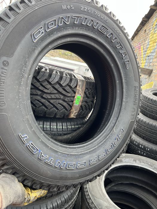 225 70 R15 (2шт.Нові) Continetal CROSSCONTACT грязь болото