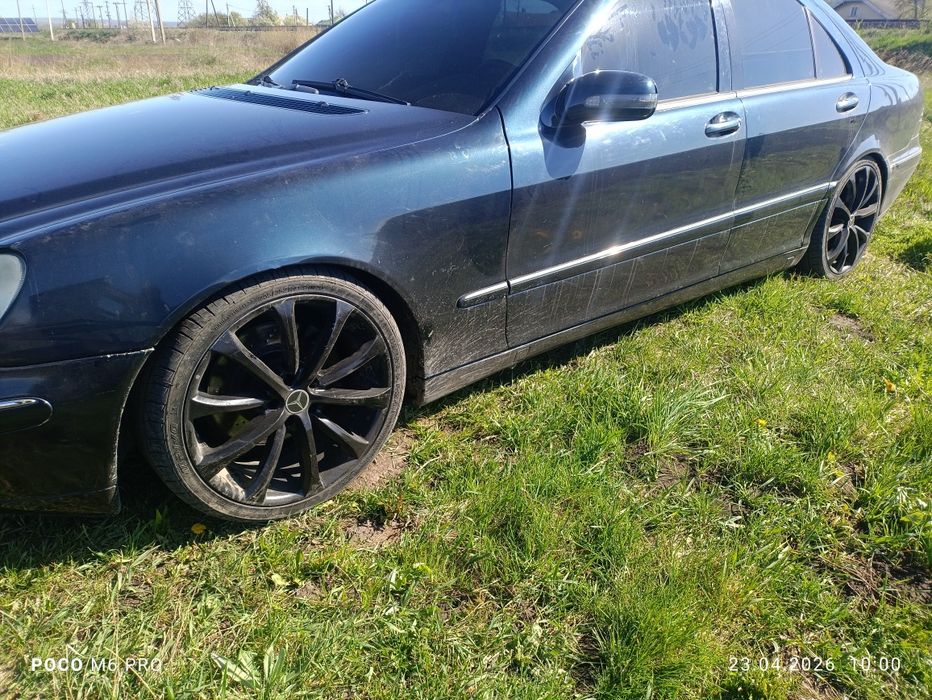 Бампер фари капот Mercedes w220. Розборка