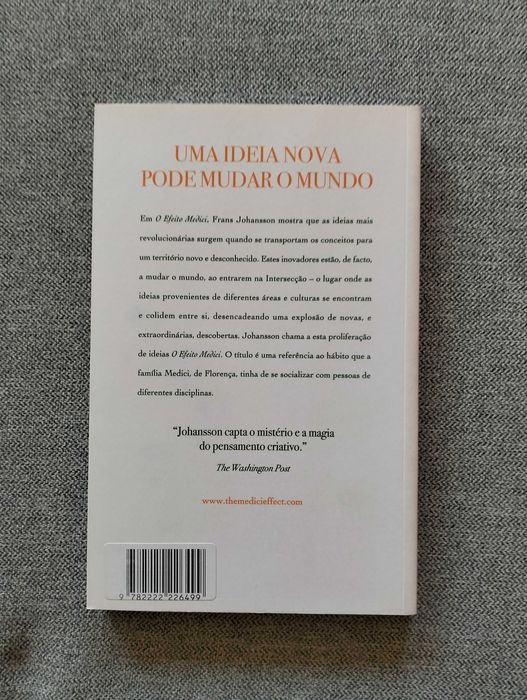Livro "O efeito Medici" de Frans Johansson