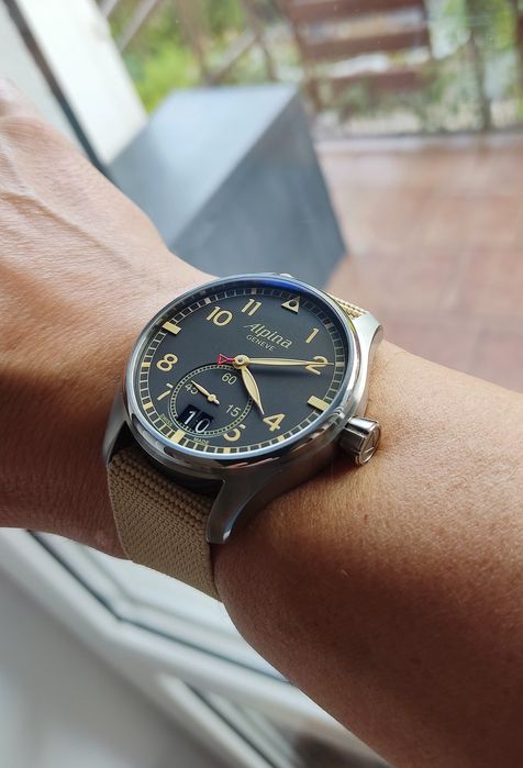 Zegarek Alpina Startimer pilot big date quartz