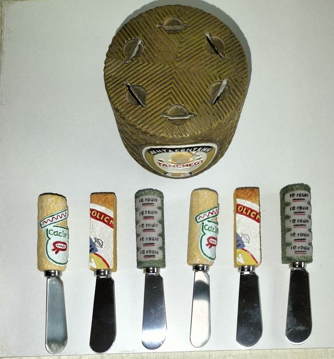 Porta 6 facas para manteiga