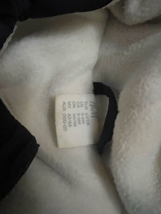 Дитячий h&m зимній комбінезон-конверт