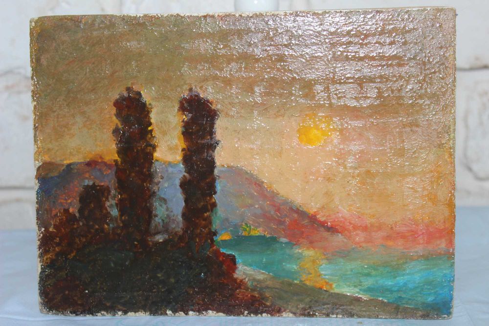 Картина маслом Морской пейзаж