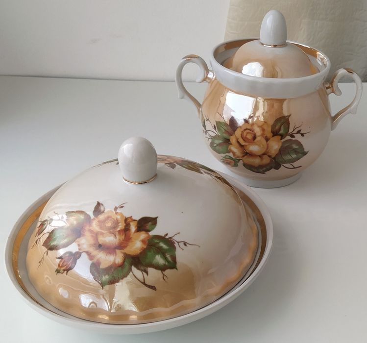 Сервіз СРСР Баранівка цукорниця маслянка