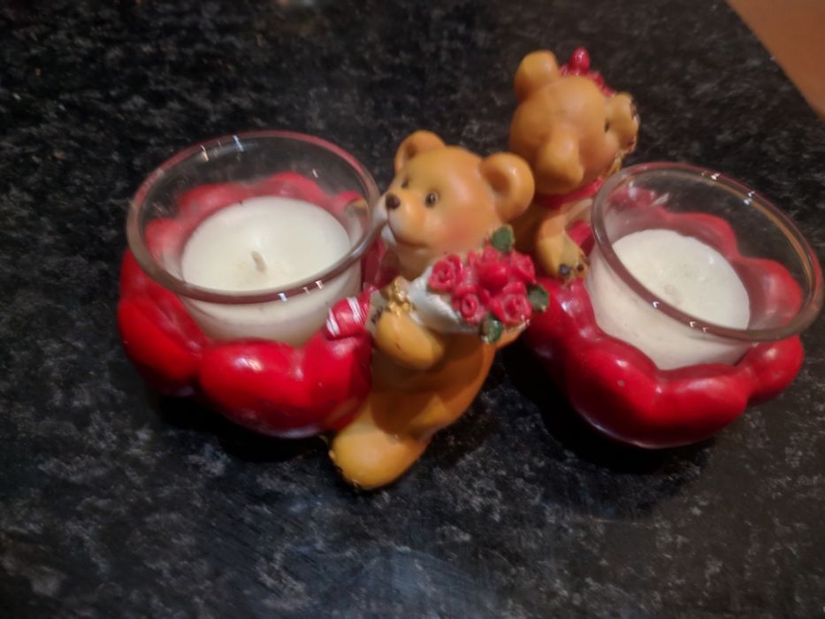 Винтажная бронзовая лягавая