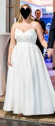 Suknia ślubna gorsetowa 40 - 42 na duży biust