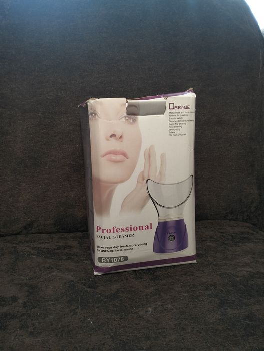 Парова сауна для обличчя, інгалятор 2 в 1 Professional Facial Steamer