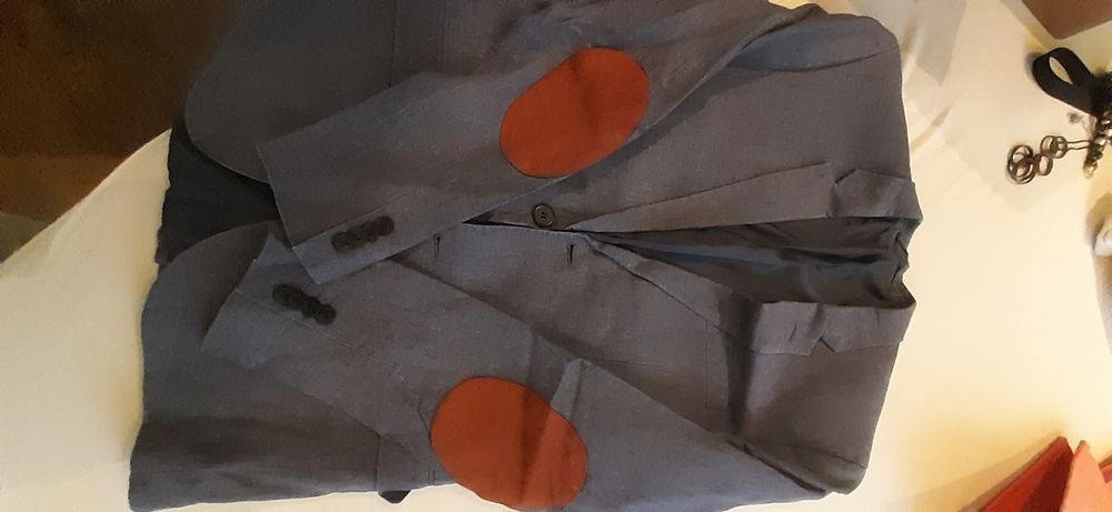 Marynarka męska łaty na łokciach  h&m 46