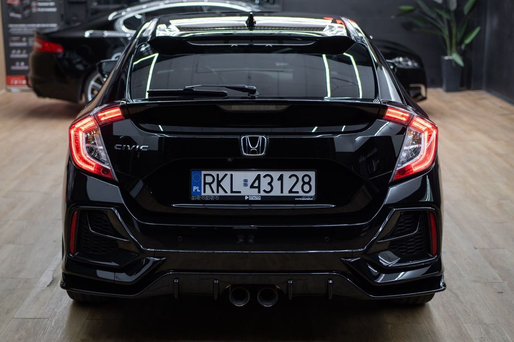Honda Civic Sport +,182km, Faktura VAT Polski salon,Serwis ASO, Historia serwisowa