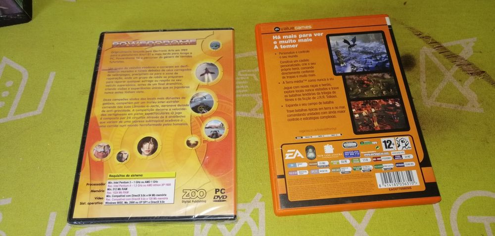 Jogos de PC e DVD