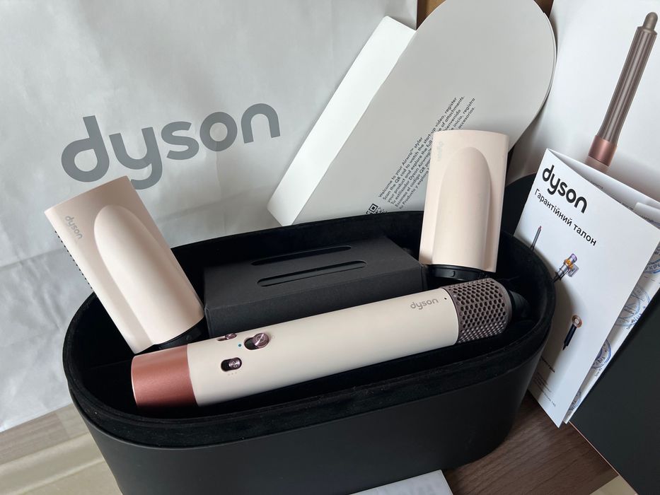 Фен Дайсон pink/rose стайлер Dyson  ( новий стан)