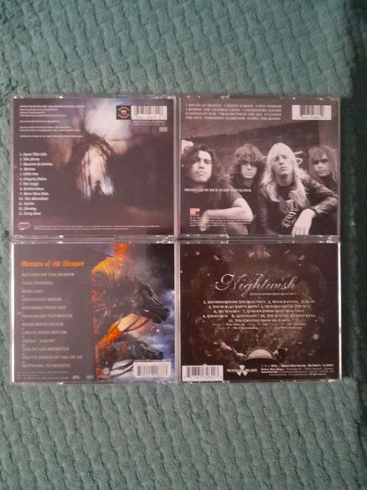 Фирменные CD диски Avatarium, Grave Digger, King Diamond, Slayer