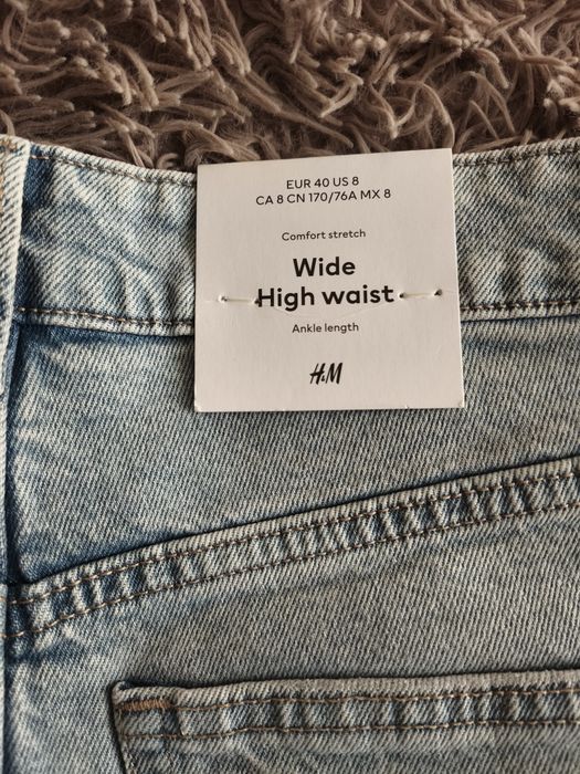 Джинси нові H&M широкі