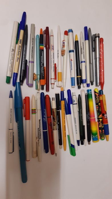 Esferográficas dos anos 80