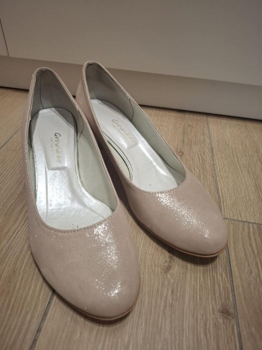 Buty ślubne, skórzane, r. 40
