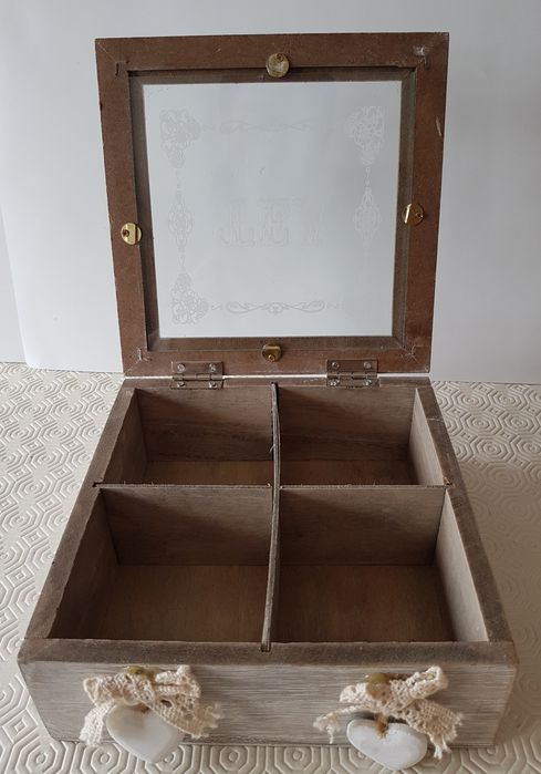 conjunto caixas de chá